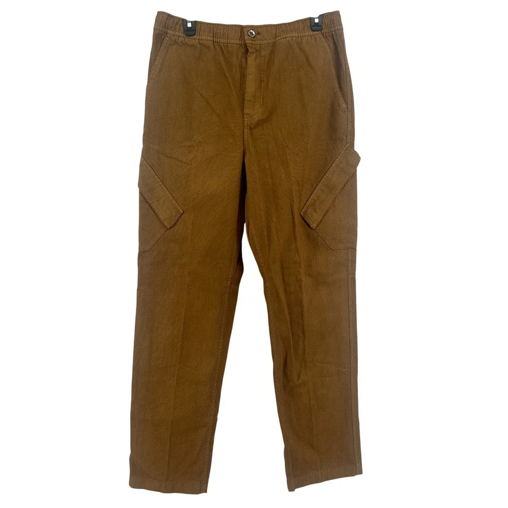 Jordan Flight Essentials Cargo Pants Mens M Brown Standard Fit FN6364-231 NWT